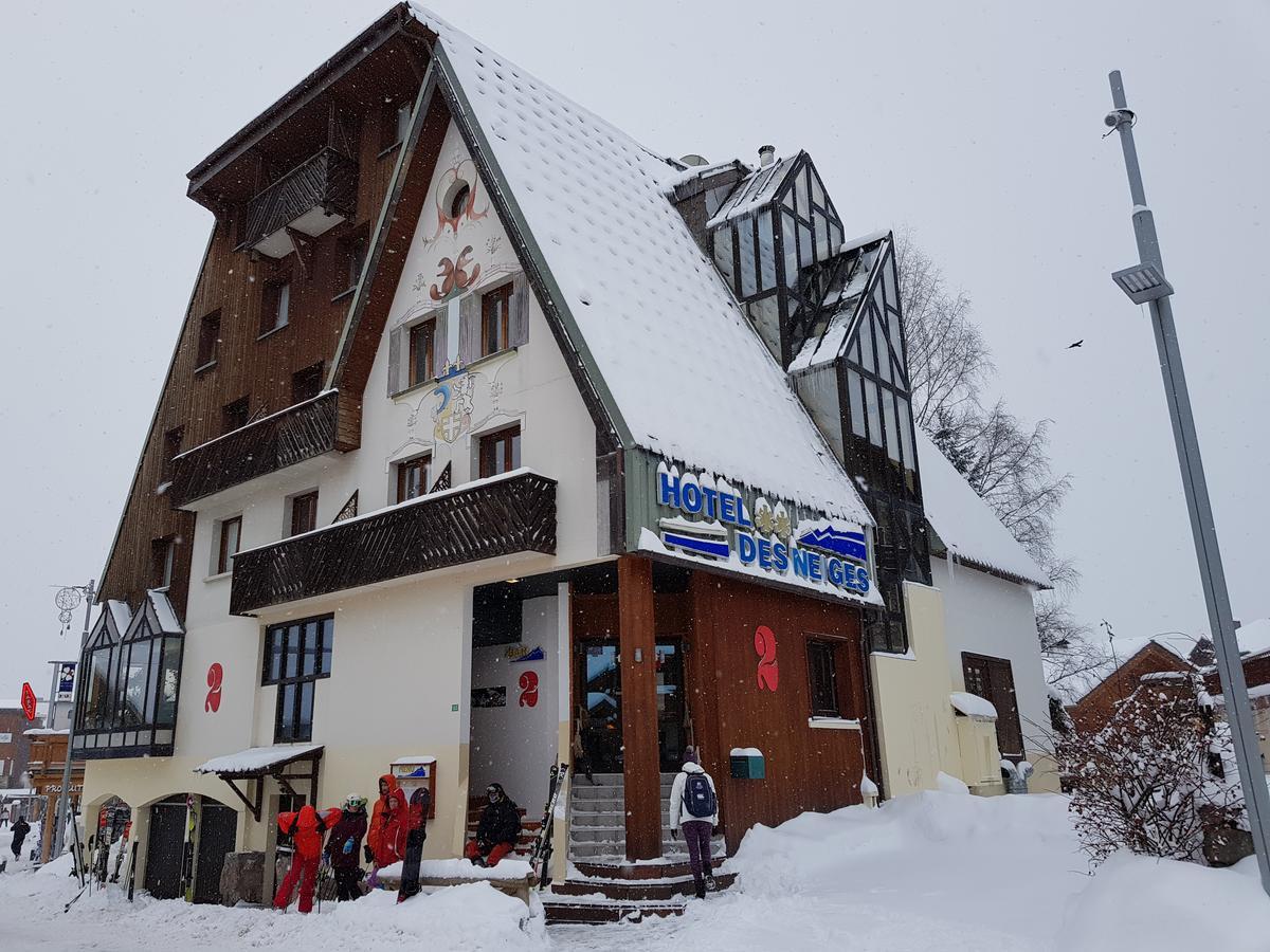 Hotel Des Neiges Ле дез Альп Экстерьер фото